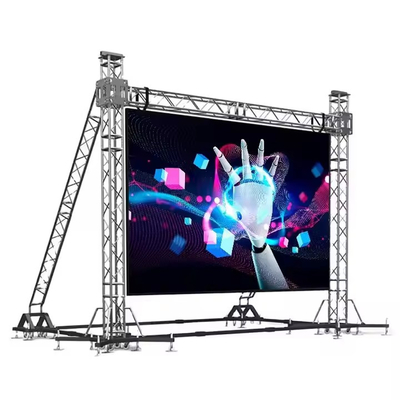 P4.81 Druckguss Aluminium/Vermietung LED-Display Bildschirm P4 /P5 HD Wasserdicht ohne Flecken Innen- und Außenbereich