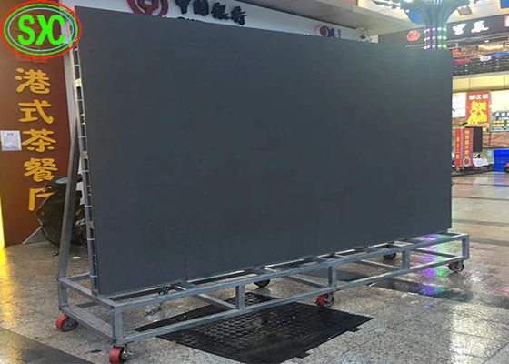 Guter Preis Miet-Videowand-Schirm LED-Anzeigen-P4.81 LED im Freien mit beweglicher Stahlkonstruktion Online