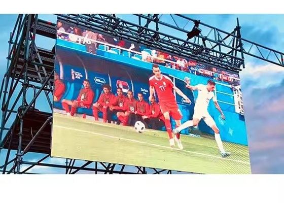 Hochauflösender Leihbildschirm LED-Video-Display P3.91 Außen-RGB 1920HZ IP65 wasserdicht