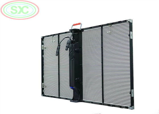 Guter Preis Hängende LED-Bildschirme mit transparenter LED-Anzeige 1000*500MM Einstellbarer Helligkeit Online
