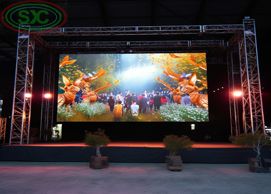 HD 4K 500*500mm Miet-LED-Display 2500cd/m2 SMD-LED-Bildschirm mit hoher Pixeldichte