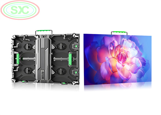 Innenraum Vollfarb-LED-Bildschirm P3.91 500*500mm Pixel Einkaufszentrum Miete Videowand