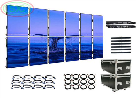 P4.81 LED-Panel 500*500mm oder 500*1000mm, SMD hochauflösende LED-Wand-LED-Bildschirm