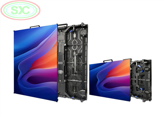 AC 110/220V Eingangsspannung Außen-Full-Colour-LED-Display mit 65410 Punkten/m2 Punktdichte und 250*250mm Modulgröße