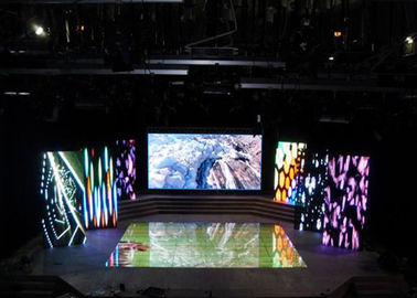 Werbebühne Led-Bildschirme Innenraum HD Video Wand 3mm Pixel Hohe Helligkeit Einkaufszentrum