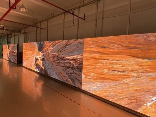 Innenraum Vollfarbe P2 HD Vermietung Led-Display Bildschirm Weitblick Bühne Videowand