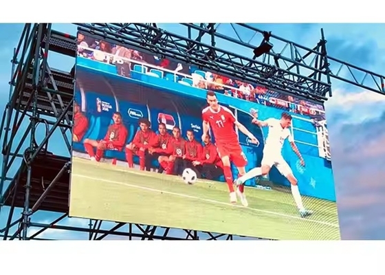 HD-Vermietung Aluminium-Schrank Modul P10 LED-Billboard-Display hohe Helligkeit