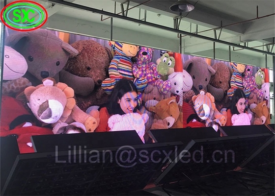 Die-Guss-Aluminium-Gehäuse angepasst Indoor 320 * 160mm P5 Hochzeit / Bühne LED-Bildschirm