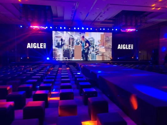Innenraum hochauflösender P4-RGB-LED-Monitor Videowand für Konferenzräume, Konzerte