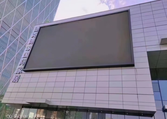 Helligkeit der Höhe SMD3535 führte die Werbung von Filmwerbung, die farbenreiche im Freien geregelt Anschlagtafel P10 P8 P6 P5 LED installieren