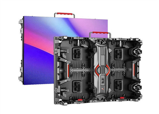 Innenraum-Full-Colour-LED-Display P2.5 Einfache Installation LED-Wand für Werbung und Veranstaltungen 640x640mm Miet-LED-Panel
