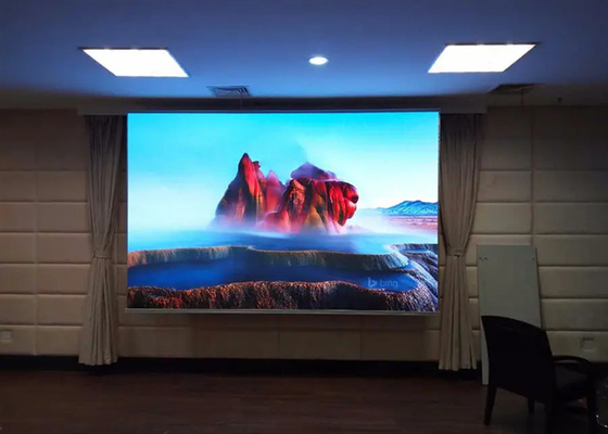 Die-Guss-Aluminium-Bildschirm feste Installation/Vermietung anpassbar P2.5 Kleine Tonhöhe Innenraum Vollfarb-LED-Display