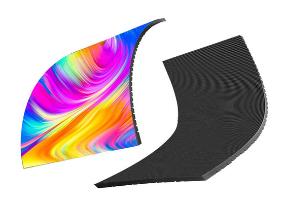 Druckguss Aluminium wasserdicht anpassbar Außen P3.91 10mm transparente Glaswand