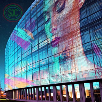 Energie- Außen-Multikolor-LED-Display mit 65410 Punkten/quadratmeter Punktdichte in 500*1000MM Schrankmenge