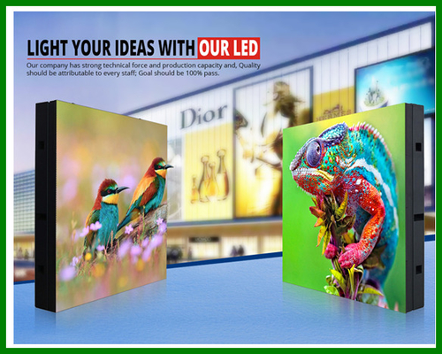 hohe Helligkeit Außen-Full-Colour-LED-Display mit energiesparendem Design 1/16 S Fahrmodus und 250*250mm Modulgröße