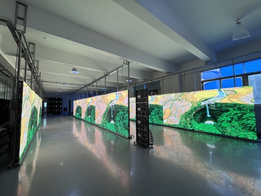 Helligkeit GOB LED-Display mit 1500 Bit Helligkeit 320*160mm Led-Modul 640*640MM Schrankgröße