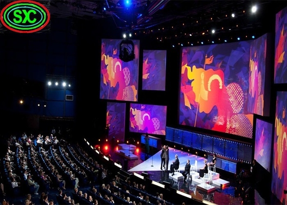 P4 Vollfarbige LED-Videowandbildschirme für Innenräume mit 80*40 Modul-Auflösung Werbeplakate
