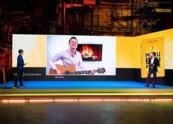 Druckguss-Aluminiumbildschirm P5 LED-Display Vollfarb-Bühne Ultra-Dünn Ultra-HD