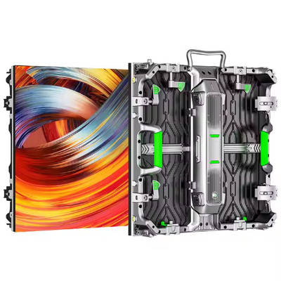 Hohe Helligkeit Vollfarbe RGB P6 LED Mietbildschirm 960Mm X 960Mm Innenraum Schrank