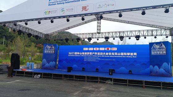 P10 Außen-LED-Bildschirm 10mm Pixel-Pitch IP65 wasserdicht