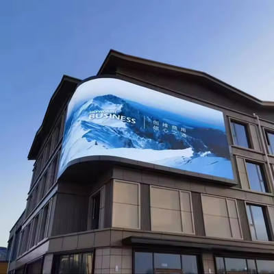 Einpfeiler-Full-Colour-LED-Display P10 LED-Vermietungsbildschirm 3 Jahre Garantie