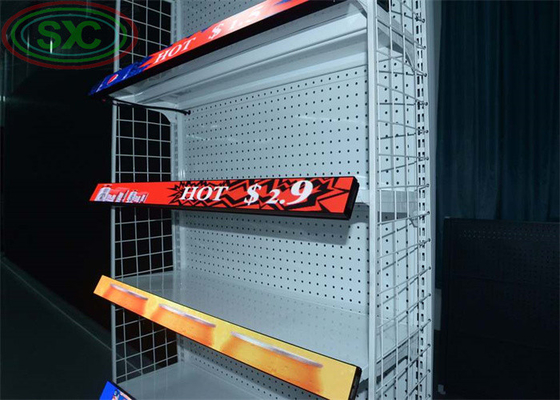 Exquisite LED-Schild Kleines Pixel-Platz X1.876 Regal LED-Display LED-Streifen für Geschäfte oder Supermärkte