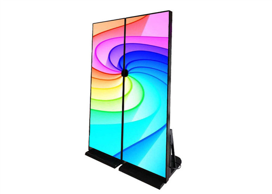 Innenraum P2.5 Vollfarbe Spiegel Led-Display Wireless USB 4G WiFi Smart Control Poster