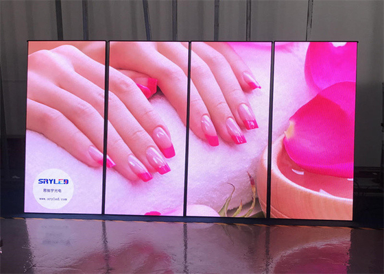 Innenraum P2.5 Vollfarbe Spiegel Led-Display Wireless USB 4G WiFi Smart Control Poster