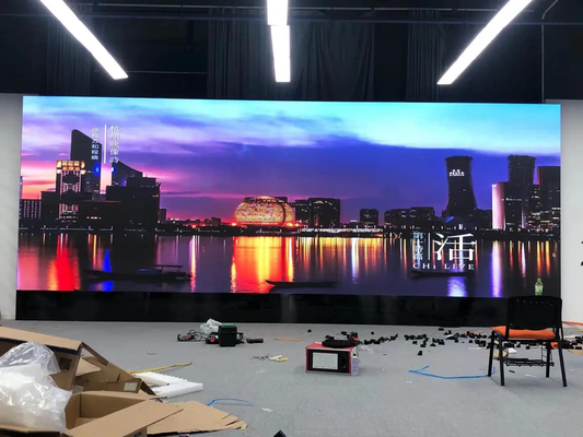P2 Innenraum-Full-Colour-LED-Display 512x512mm Druckguss-Aluminium-Panel hochauflösende LED-Videowandbildschirm