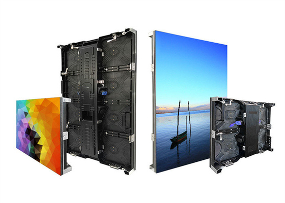 Mini Kleines Bildschirm P8 Druckguss Aluminium Bildschirm Film Hintergrund Video Wandbildschirm Mini LED Monitor