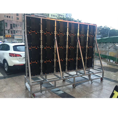 Outdoor-Full-Colour-LED-Display mit RGB 3in1 Pixel-Konfiguration und 65410 Punkte/m2 Punkte Dichte Schrankgröße 500*1000mm