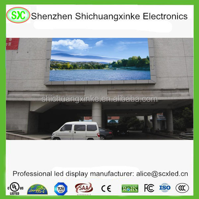 Video-Display-Funktion Außen-Full-Colour-LED-Wand mit langer Lebensdauer von 000 Stunden