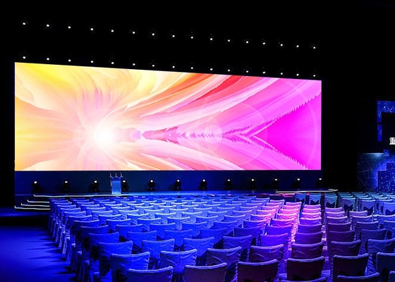 Hohe Helligkeit 2500nits Vollfarbe P2 Indoor Hanging LED Display Druckguss Aluminium Chassis