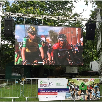 P10 Stadionumfang Vollfarb-LED-Display 3000Hz 1R1G1B 320x160mm