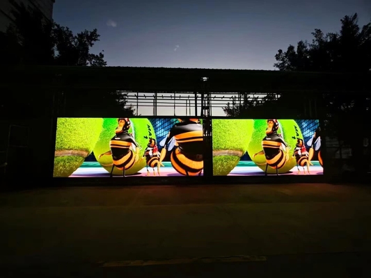 HD-Guss-Aluminiumbildschirm Anpassungsmodul LED-Display HD-Wasserdichte Box 320*160mm IP65 NOVA-System