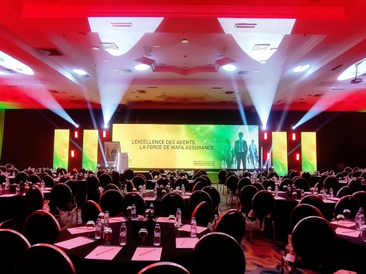 HD-Guss-Aluminiumbildschirm Anpassungsmodul LED-Display HD-Wasserdichte Box 320*160mm IP65 NOVA-System