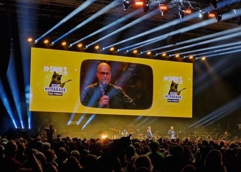 Innenraum Vollfarb Bühnen Hintergrund P4 LED Video Wandbildschirm