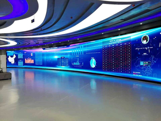 SCX LED P5 Indoor LED-Display mit 100 000 Stunden Lebensdauer bei 50% Helligkeit und CAT5-Kabel Single-Mode-Faser-Steuerungsabstand
