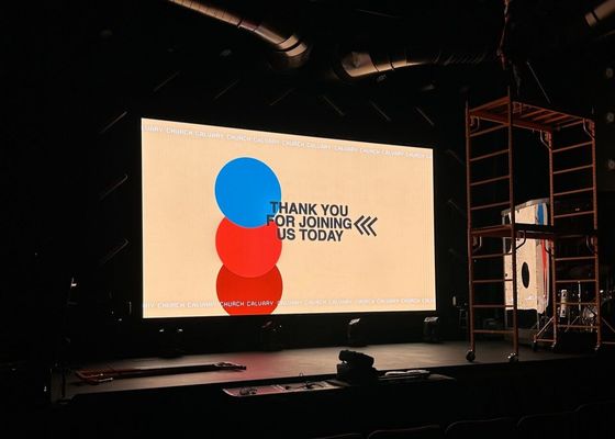 P4 Videowandbildschirm für Innenräume mit LED-Leuchte 4 mm SMD2121 320x160 mm Modul