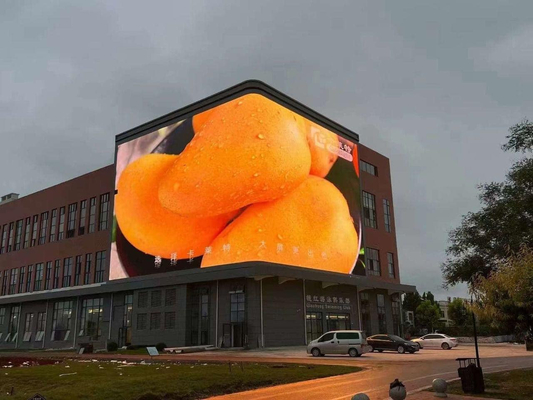 Outdoor-Full-Colour-LED-Display mit Einzelton-Helligkeitsanpassung / High-Definition-Hanging-LED-Bildschirm Indoor P4.8