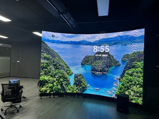 Vollfarbiges Aluminiumgehäuse Wasserdicht Außen-LED-Display Modul P8 SMD hohe Auflösung 40*20
