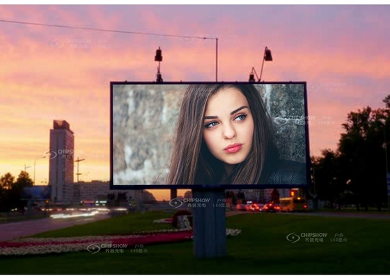 Vollfarbiges Aluminiumgehäuse Wasserdicht Außen-LED-Display Modul P8 SMD hohe Auflösung 40*20