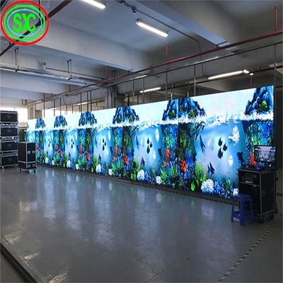Bester Blickwinkel 2m-10m Innenraum Vollfarb-LED-Display für digitale Plakate