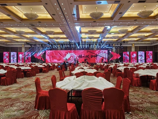 500x500mm Cob P1.2 P1.5 P1.9 P2.6 P2.9 Innenraum-Richtwinkel-LED-Display-Bildschirm 90 Grad Ecke LED Videowand