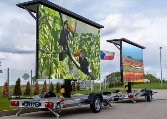 Outdoor P5 Video-LED-Display-Bildschirm für Busfahrzeuge mit 3-jähriger Garantie