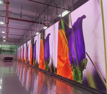 Hochauflösende LED-Werbedisplay mit konstanter Helligkeit, P6 Pixelabstand und SMD3535/2727 LED-Formgröße