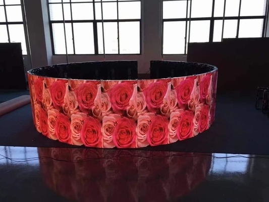 Die-Guss Aluminium Gehäuse HD Flexibles Modul Indoor P2 Flexibles LED-Modul für Werbebildschirm