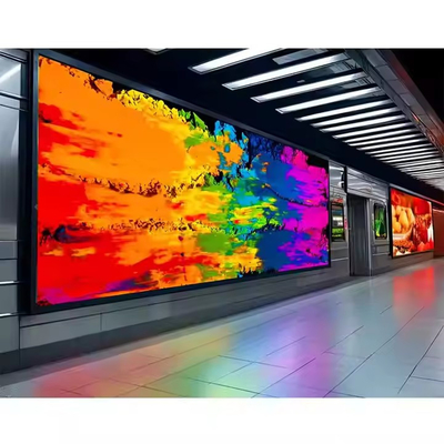 768 x 768 mm Vollfarbige RGB-Indoor-LED-Paneele mit Modulgröße 192 mm x 192 mm Werbefach