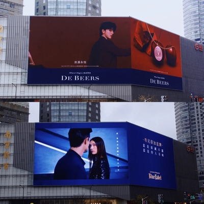 Bühnenverleih Die Cast Aluminium Hintergrund LED Billboard Verleih HD Flexible große LED-Display