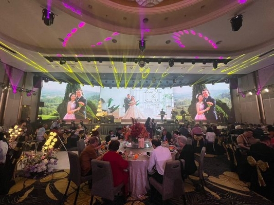 P4 RGB Rental Die-Cast Aluminium Indoor LED Display Board, 1/16 Scan LED Bildschirm Video Wand IP34 HD Flexibel